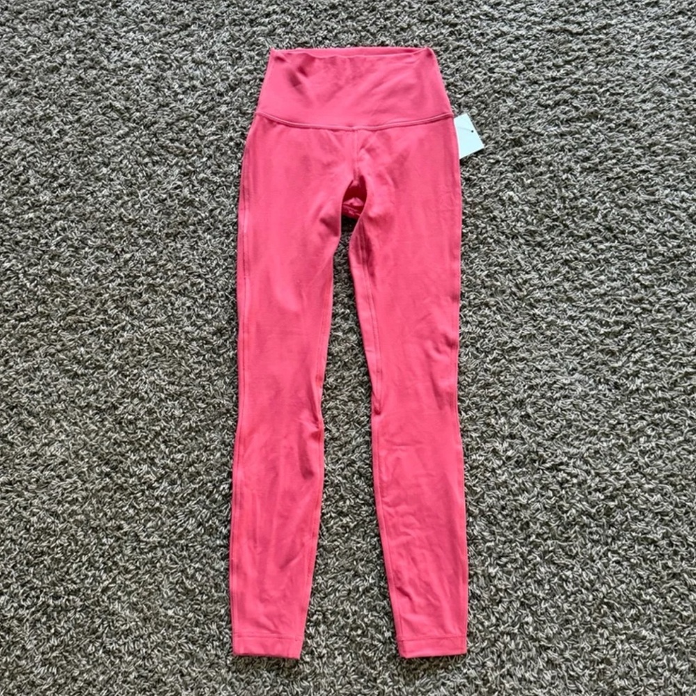 NWT Lululemon Align High Rise Pale Raspberry Leggings “28 Size 4